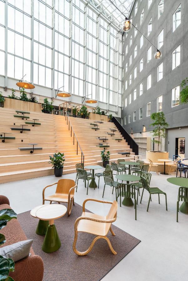 Valo Hotel & Work Helsinki Esterno foto "The interior of the building is designed to be a place for meeting and working in common space"