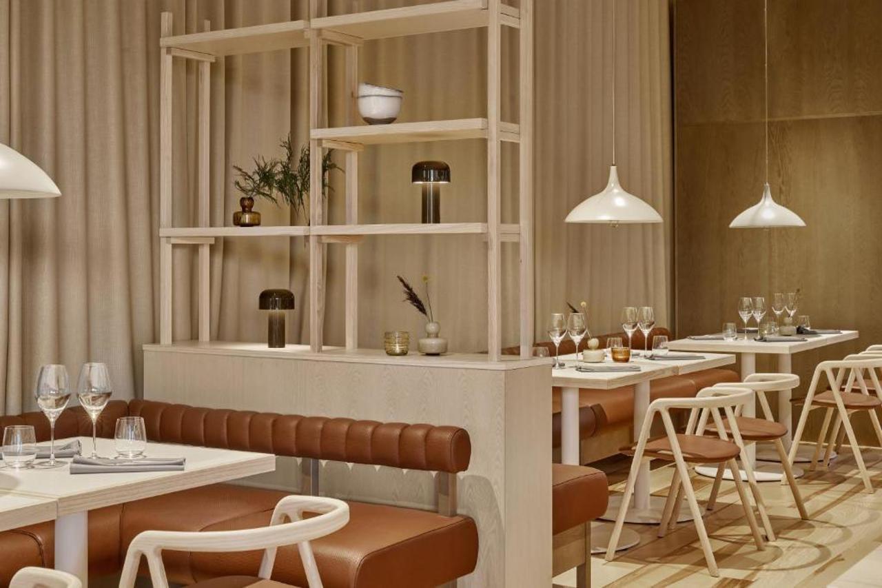 Valo Hotel & Work Helsinki Esterno foto Interior of the restaurant