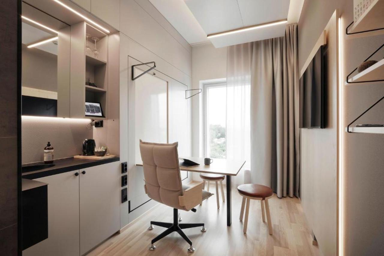 Valo Hotel & Work Helsinki Esterno foto Interior design of a modern apartment